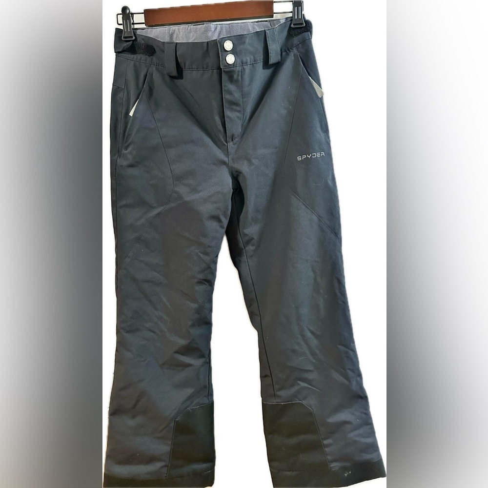 Spyder Girls Black Snow Pants